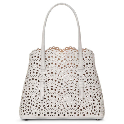 Mina Small light grey tote bag