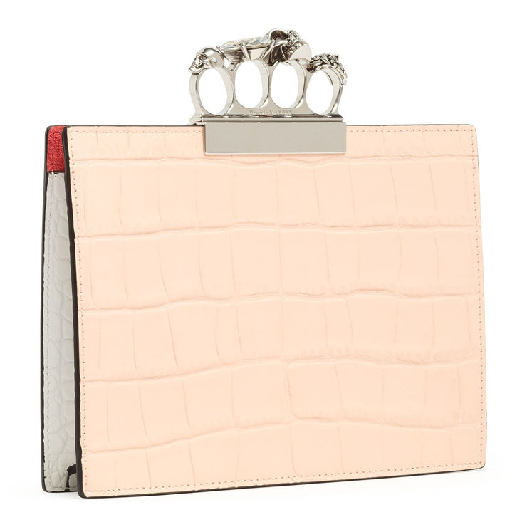 Four Ring Pouch blush clutch