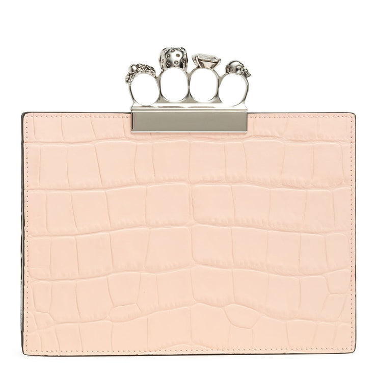 Four Ring Pouch blush clutch