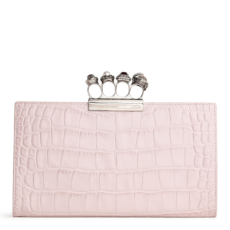 Jewelled Four ring clutch
