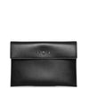 Skull and stud envelope clutch