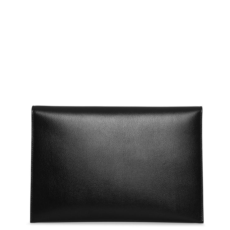 Skull and stud envelope clutch