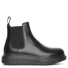 Black hybrid chelsea boots