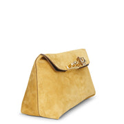 Four Ring soft suede pouch