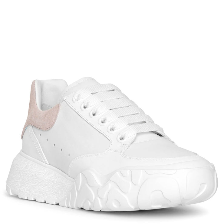 Court white and patchouli sneakers