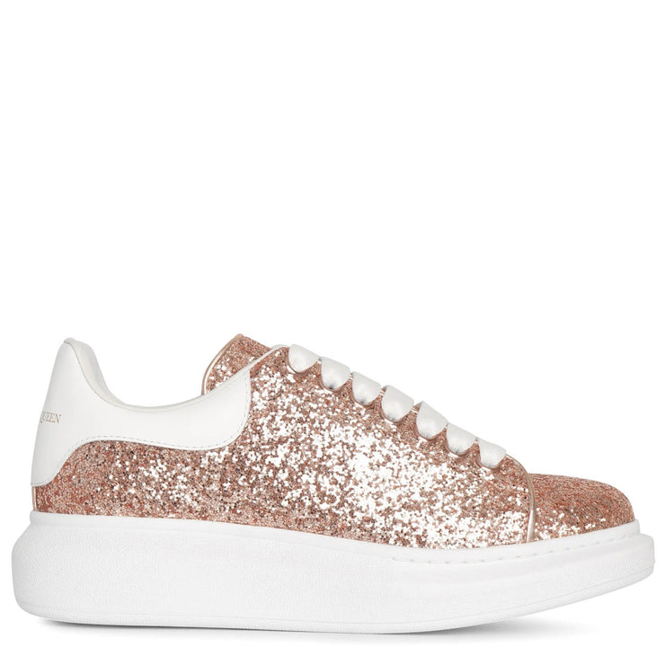 Rose glitter classic leather sneakers