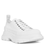 Tread slick white low top