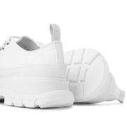 Tread slick white low top