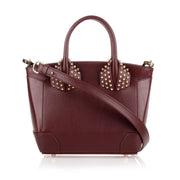 Eloise small bordeaux leather bag