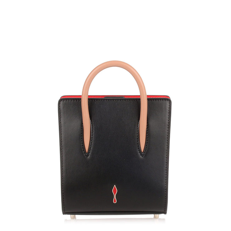 Paloma nano black leather mini bag
