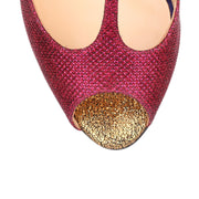 Aribak 100 cerise glitter sandal