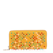 Panettone yellow multi-tone spikes wallet