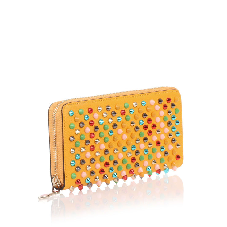 Panettone yellow multi-tone spikes wallet