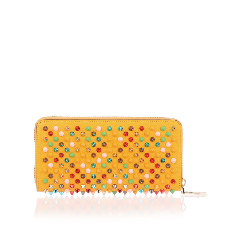 Panettone yellow multi-tone spikes wallet