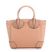 Eloise small beige leather bag