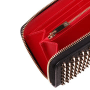 Panettone black and gold spikes wallet