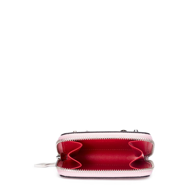 Panettone pink leather coin purse