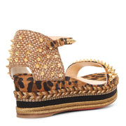 Madmonica 60 suede leopard espadrilles