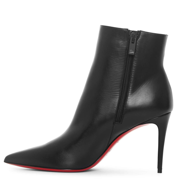 So Kate 85 black leather ankle boots