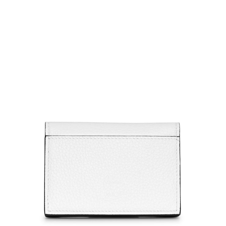 Elisa chain cardholder white and silver