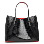 Cabarock small calf ali black tote bag