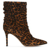 Cecile leopard suede ankle boots