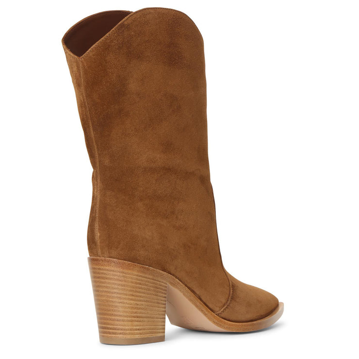 Texas suede ankle boots