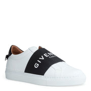 Urban street white logo sneakers