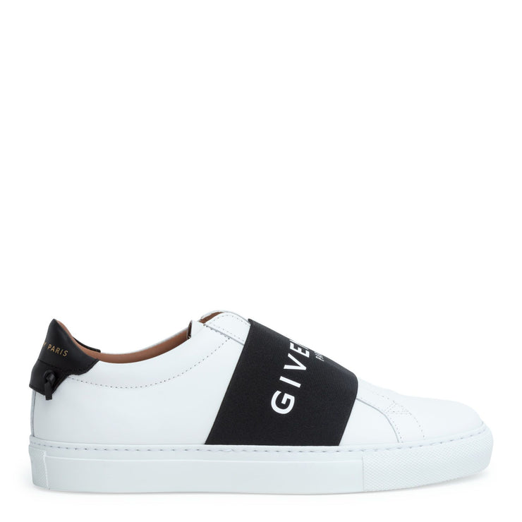 Urban street white logo sneakers