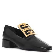 4G gold tone buckle loafers