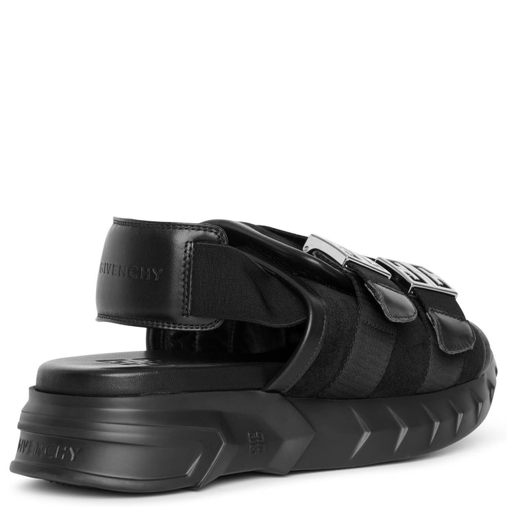Marshmallow sling-back sandals