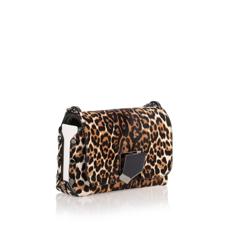 Lockett Petite leopard shoulder bag