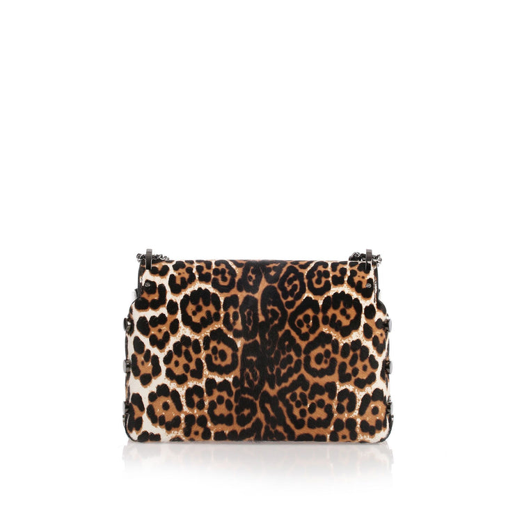 Lockett Petite leopard shoulder bag