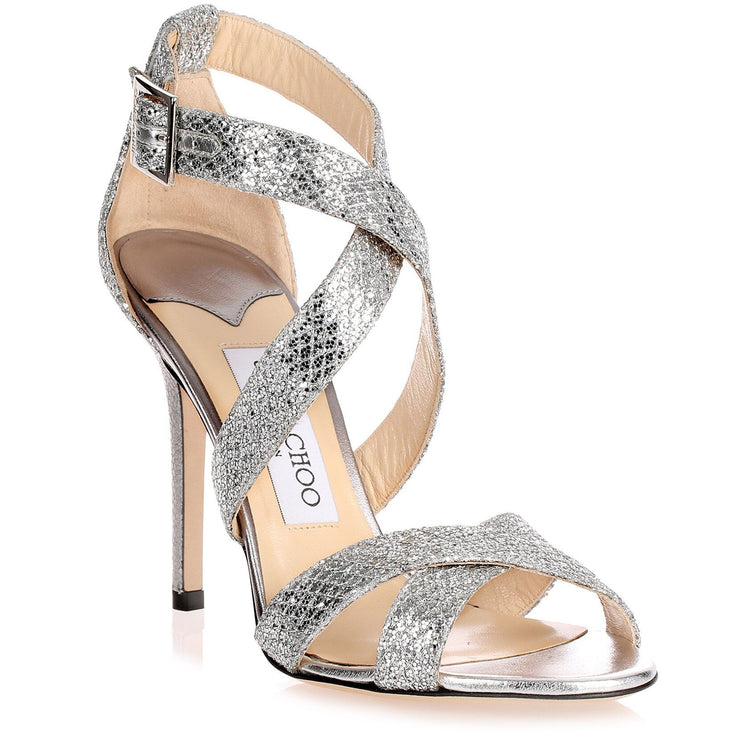 Lottie silver glitter sandal