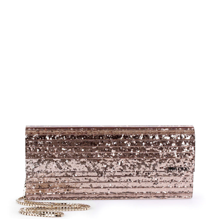 Sweetie ballet pink glitter clutch