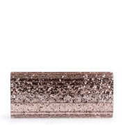 Sweetie ballet pink glitter clutch