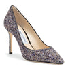 Romy 85 multi glitter pumps