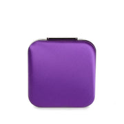 Hangi Petunia purple crystal silk clutch