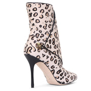 Daina printed leopard ankle boots