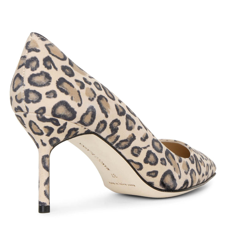 BB 70 leopard suede pumps