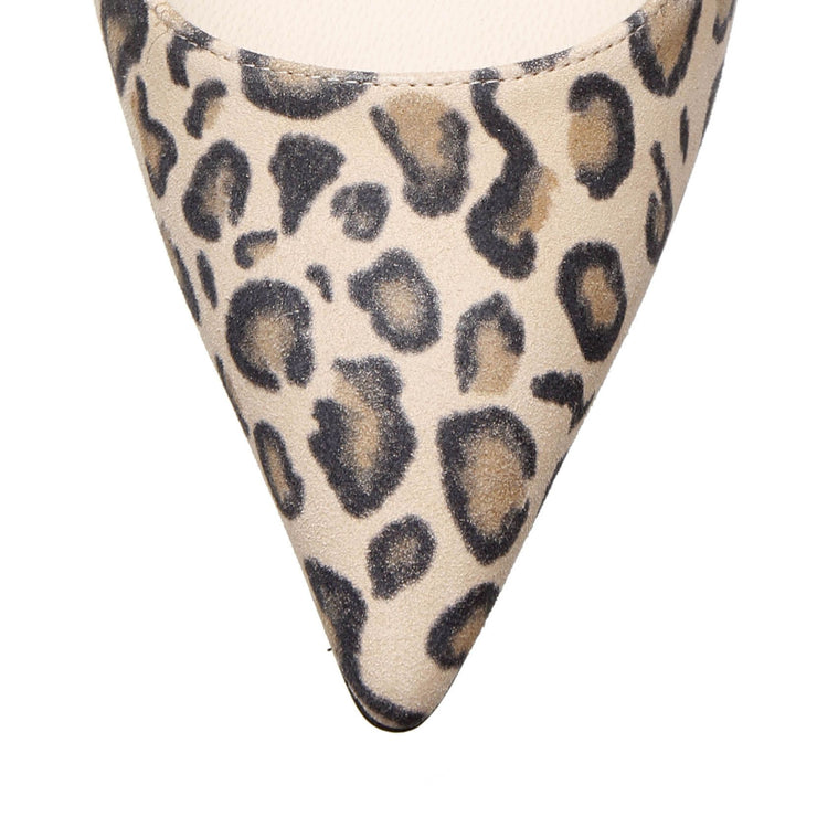 BB 70 leopard suede pumps