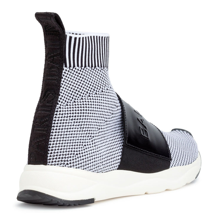 Cameron black stretch sneakers