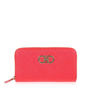 Bright red Gancio wallet