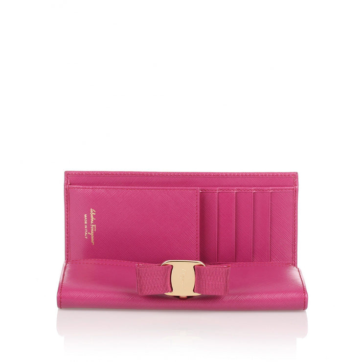 Plum Vara continental wallet