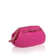 Raspberry Nylon Cosmetic Bag