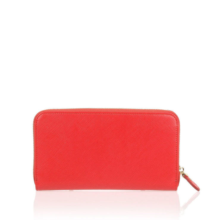 Bright red Vara wallet