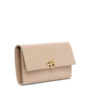 Wanda beige continental wallet clutch