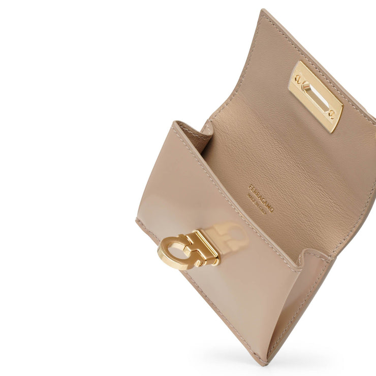 Wanda beige cardholder