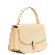 Sofia 8.75 butter white leather bag